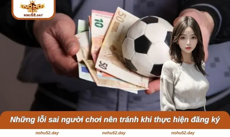 dang ky nohu52 3 Những lỗi sai người chơi nên tránh khi thực hiện đăng ký NOHU52